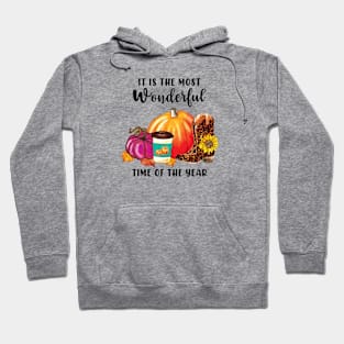 Thanksgiving and Fall Pumkins Hoodie